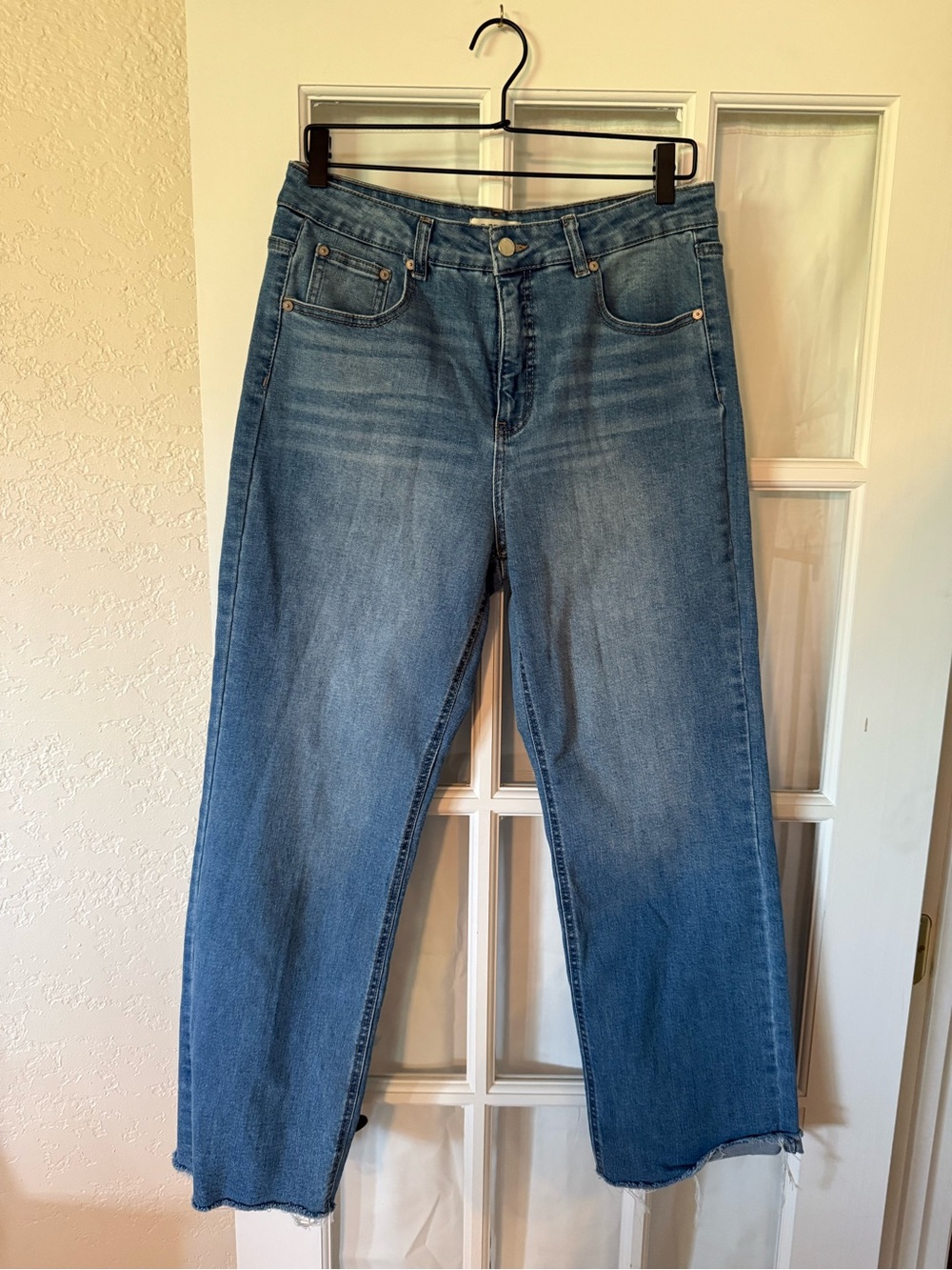 Oat New York Medium Blue Straight-Leg Jeans